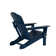 Shawnna 4-Piece Adirondack Conversation Chair with Footrest Ottoman Set