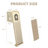 42.1‘’H Cat Tower With Scratching And Cat Condo Perch For Large Cats