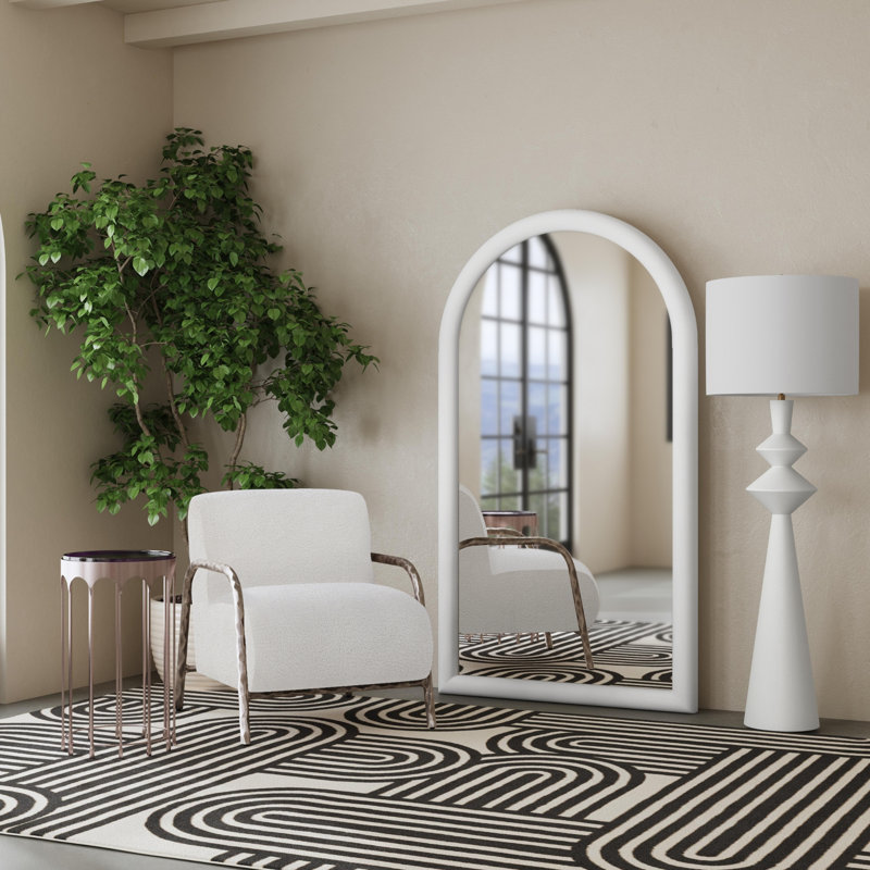 Elias 24" Accent Table with Glass Top