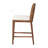 Modern Bohemian Seagrass And Acacia Wood Counter Stool