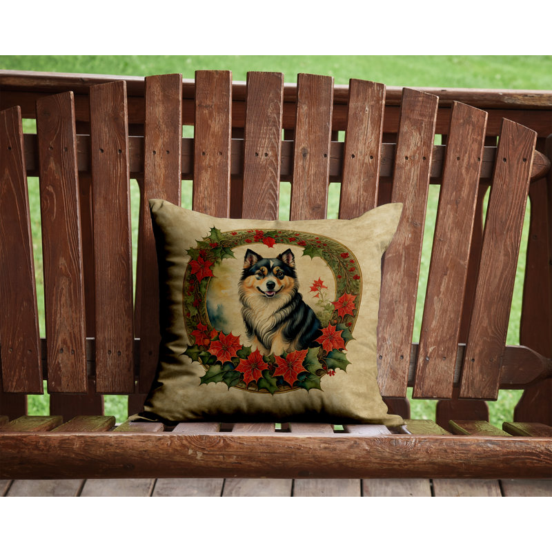 Coussin Christmas, 14 po x 14 po, Carré