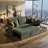83.5'' Convertible Sleeper Sofa with Pull-Out Bed, Corduroy L Shaped Sectional Couch with Storage Chaise & USB Charging Port-34208692
