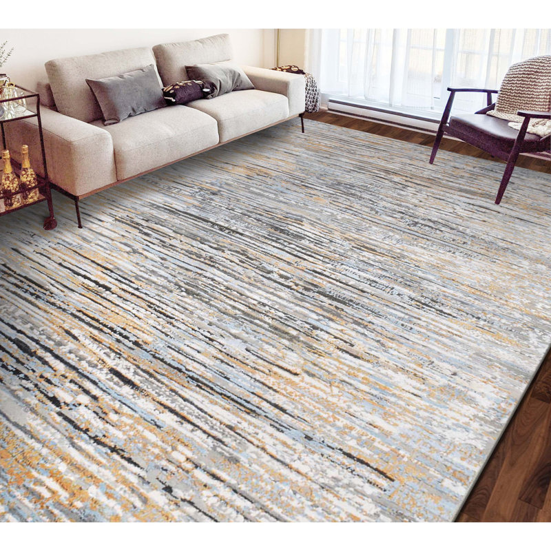 Tapis brun luxueux noué à la main, Rectangle 4pi x 6 pi