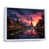 White Floater Framed