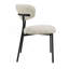Chaise d'appoint en chenille (ensemble de 2)