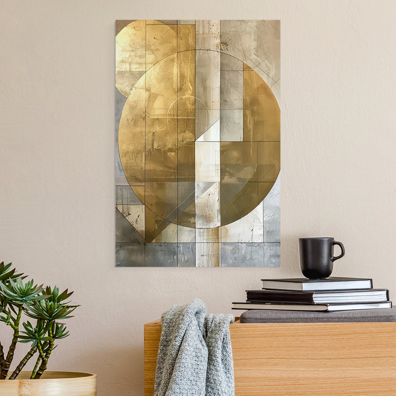 Série ABSTRACT CII - Impression sur toile seulement - NON CADRE, H 18 po x l 12 po