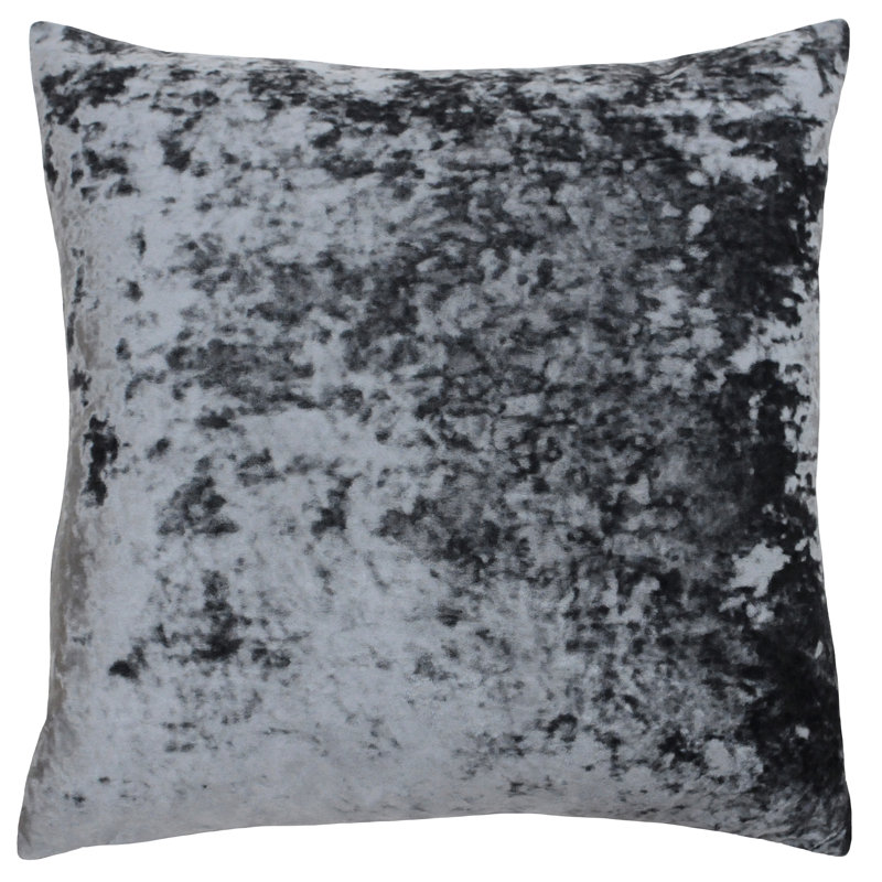 Naperville Square Cushion, Pewter, 55cm H x 55cm W x 5cm D