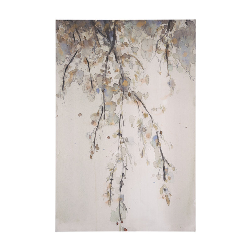 Toile texturée décontractée «Casual Shade II» par Samuel Dixon, H 42 po x l 28 po x P 1,5 po