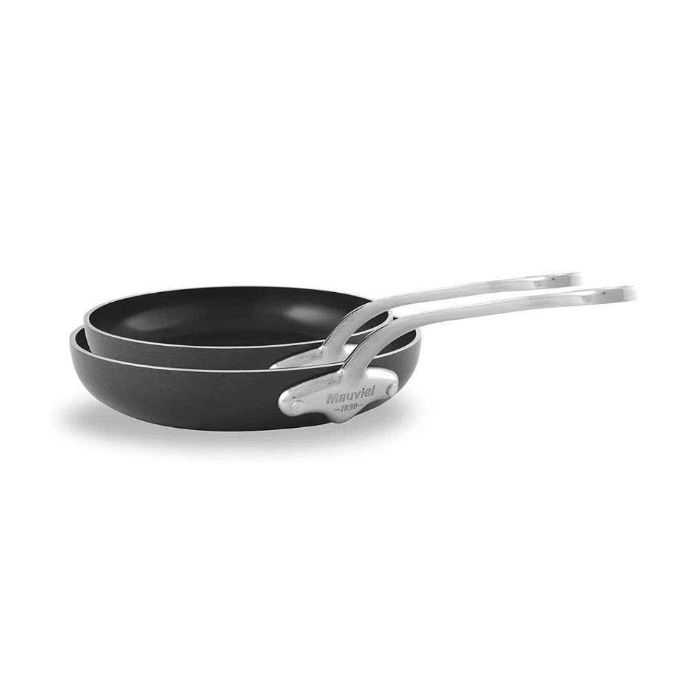 Mauviel M'TRIPLY S 12-Piece Cookware Set With Cast Stainless Steel