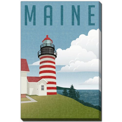 Maine State Poster