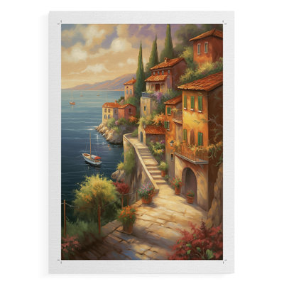 Paysages série CCLXVI - Impression sur toile seulement - NON-CADRE