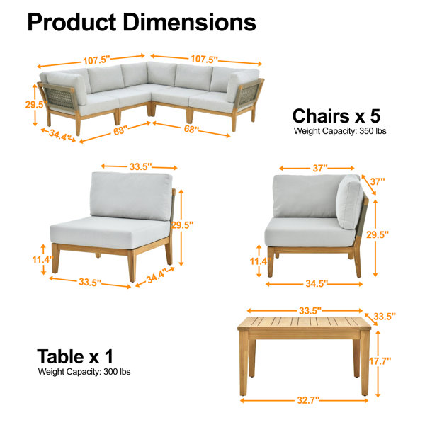 Dimensions du produit