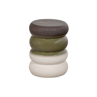 Ferran Bulb Side table Ceramics melange 44x34Øcm