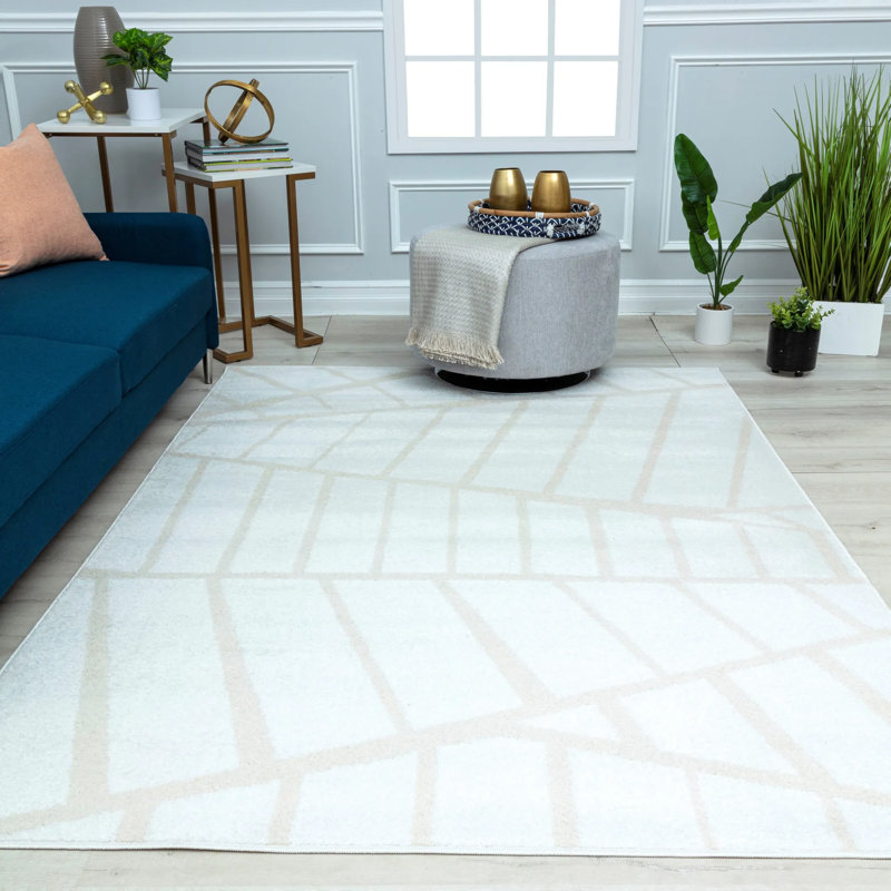 Performance Geometric Indoor Rug, Rectangle 8'3" x 10'0"