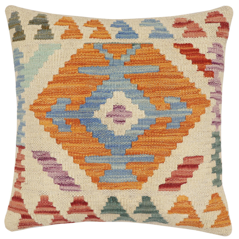 In Geometric Throw Pillow