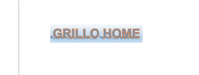 GRILLO HOME Logo