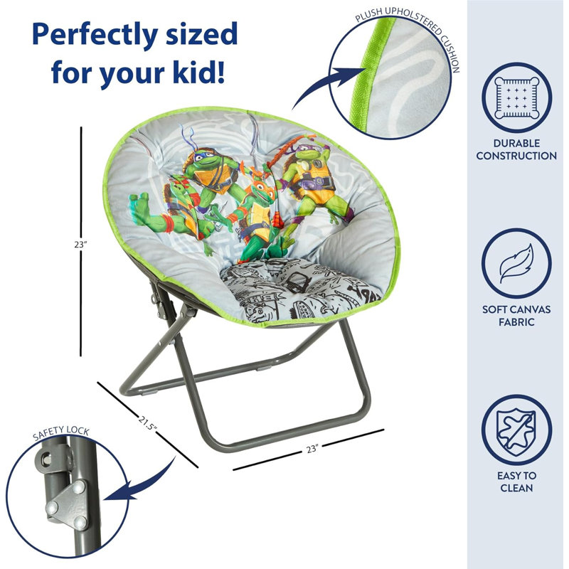 Nickelodeon Teenage Mutant Ninja Turtles Saucer Chair