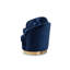 Canapé en velours bleu royal Dermot Glam