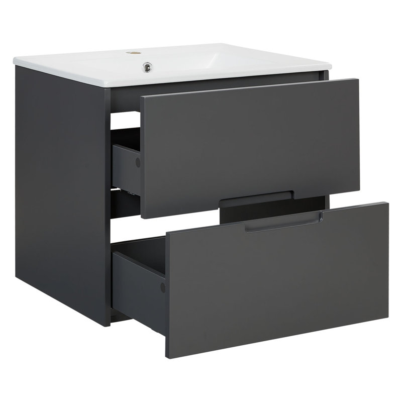 Natteal Vanity & Mirror Set