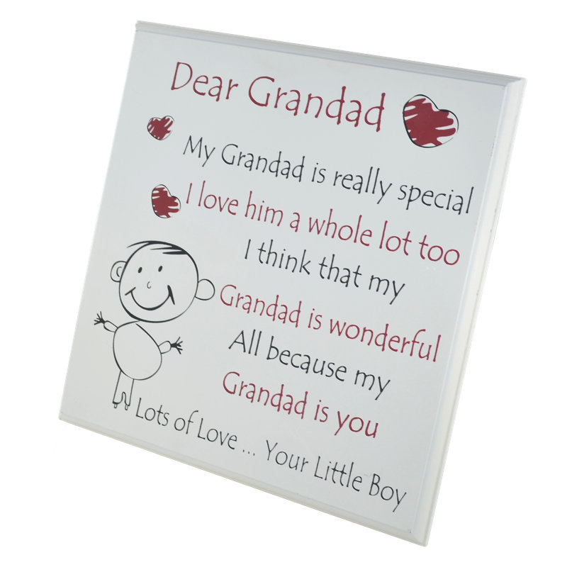 Balser Text & Numbers Decorative Plaque / Box Sign
