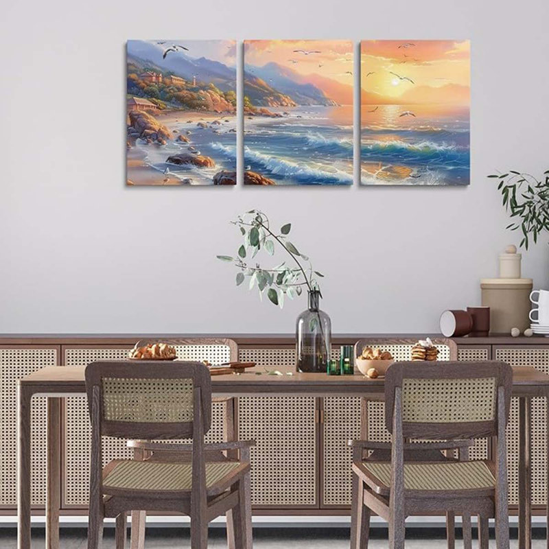 3 Piece Wrapped Canvas Print