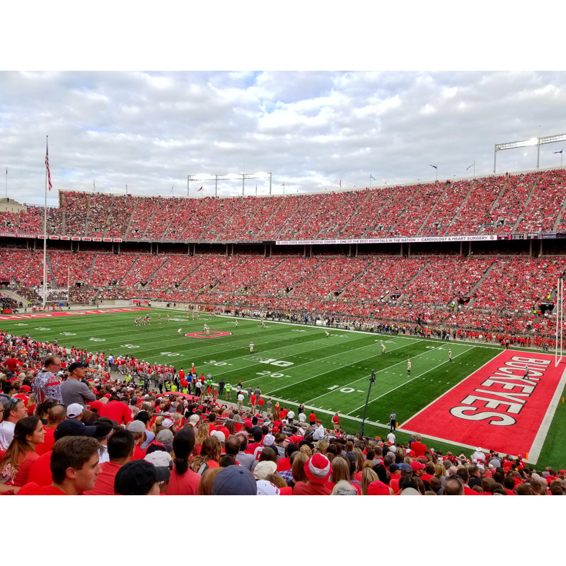 Ohio State Football Stadium à l'intérieur de Gametime, H 24 po x l 36 po x P 1,5 po