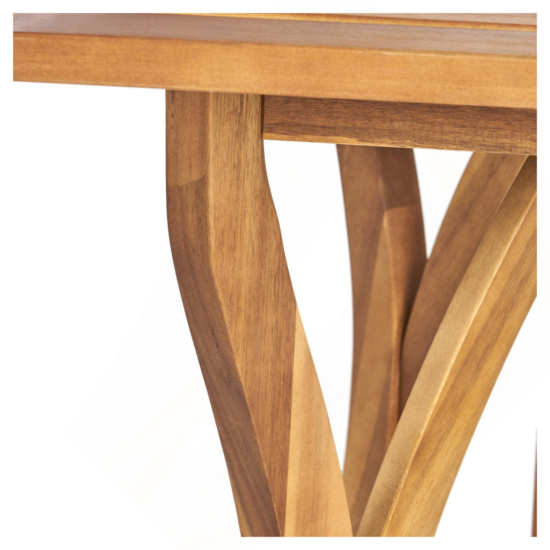 ECTANGULAR WOOD TABLE, Teak