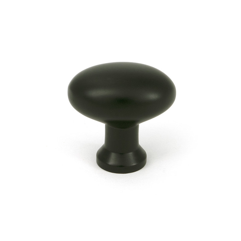 Moore Cabinet Knob, Aged Bronze, 1.50" Knob Diameter
