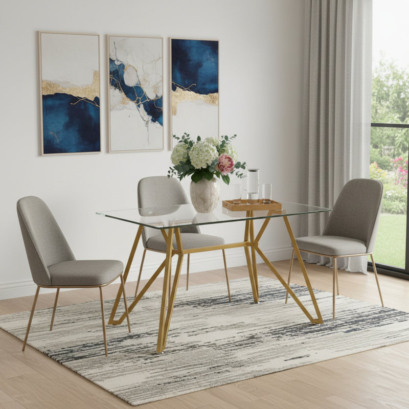 Table basse en tréteaux 47 po, H 30,3 po x L 47 po x l 29,5 po