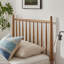 Structure de lit simple en noyer Zane-1045967286-1045967287