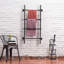 Industrial Pipe Wall-Mounted Towel Ladder Rack