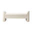 Banc rembourré en tissu 57 po Elizabeth-1698964355