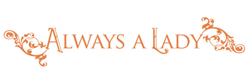 Décalcomanie murale "always a lady", H 10 po x l 50 po x P 0,01 po, Kaki