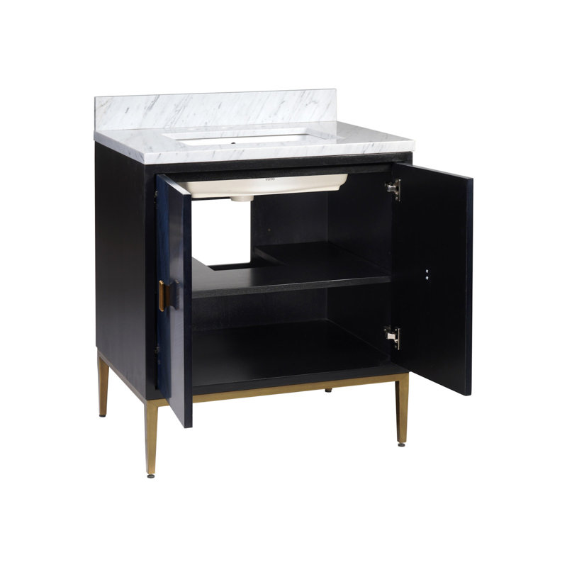 Kallista 30" Freestanding Standard Single Bathroom Vanity with Top