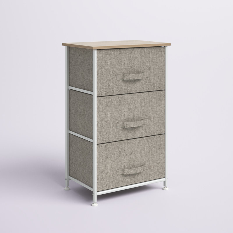 Commode 3 tiroirs, Naturel