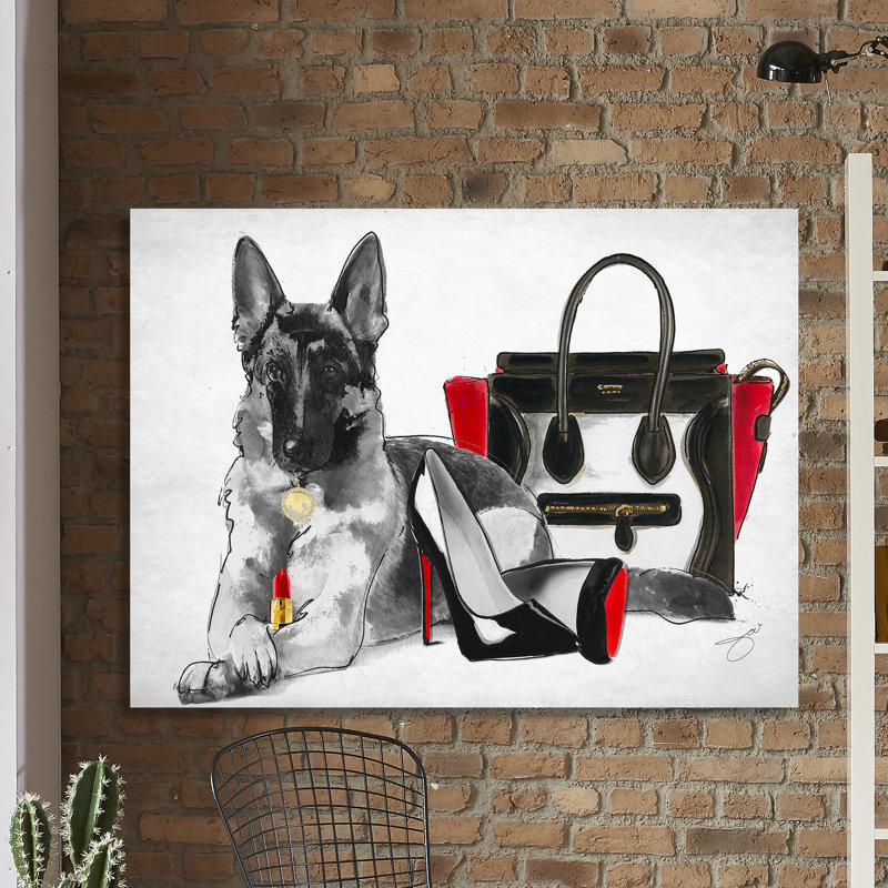 «Mommy's Home», impression, Toile tendue, H 18 po x l 30 po x P 1 po