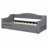 Upholstered Daybed With LED Belt And Trundle-165249742