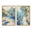 Ensemble de 2 pièces encadrées sur papier "Positano" par Azure Artisanal Studio-1304360857-1304360876