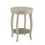 Table d'appoint ACME Aberta, blanc antique-61080979