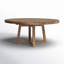 Eberwin Round Pine Wood Dining Table
