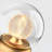 CORE 6.7" LED Glass Globe Modern Wall Light