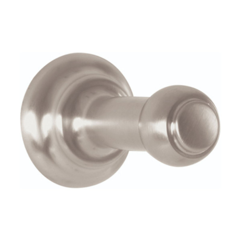 Retroaktiv Tango Wall Mounted Robe Hook, Brushed Nickel