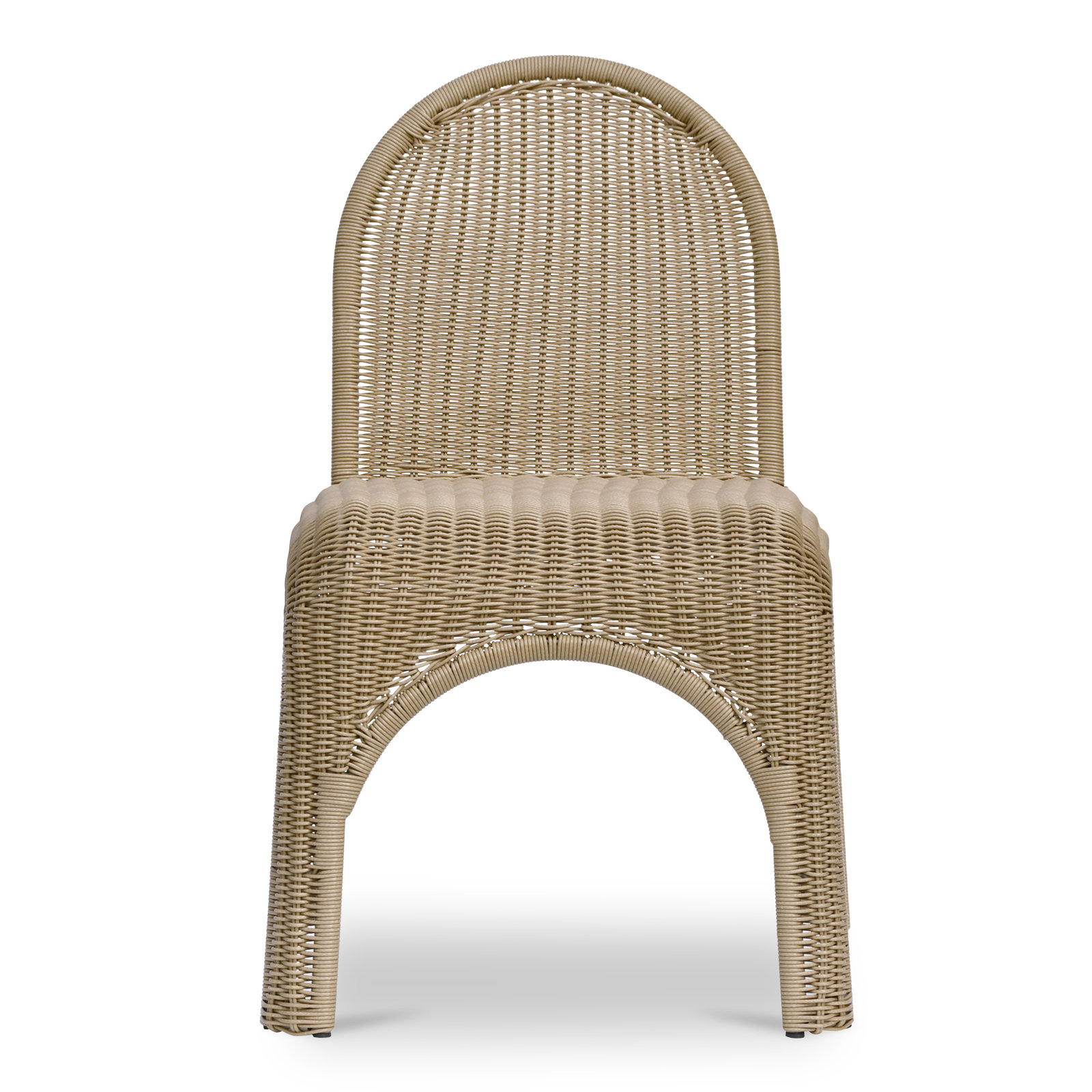 Patio Side Chair, Natural