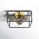 Mickel 4- Light 15'' Lantern Square / Rectangle Flush Mount