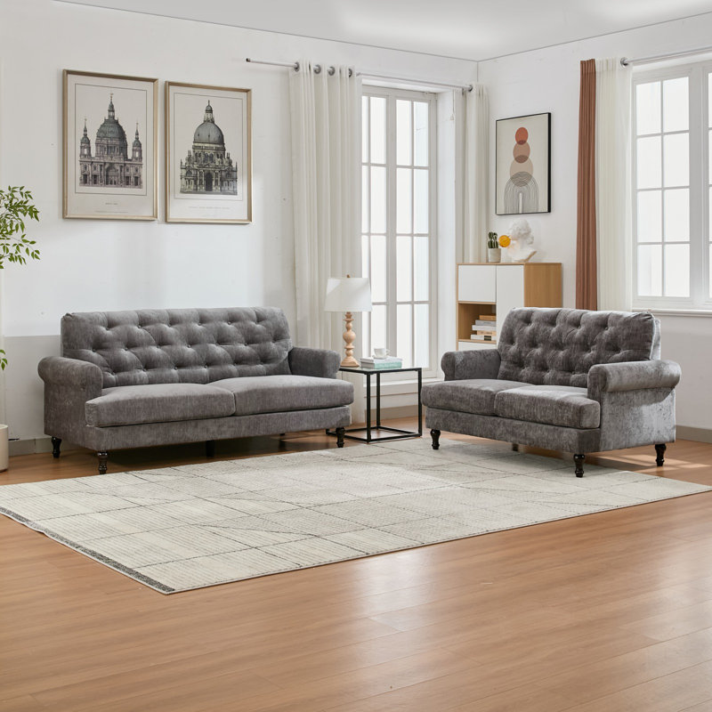 5 Seater Fabric Settee