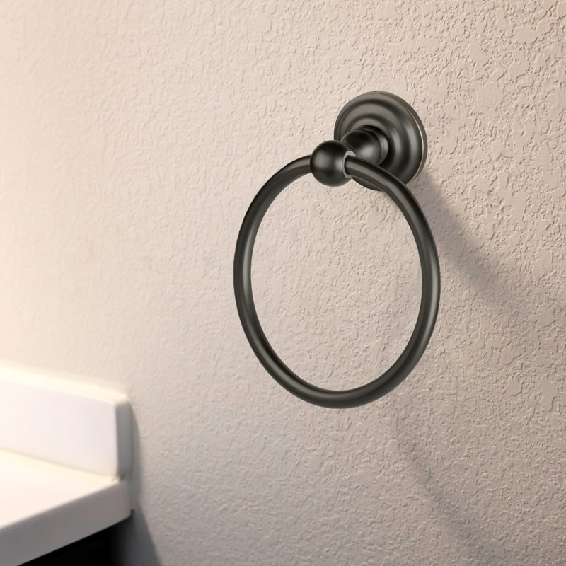 Calisto Wall Mounted Towel Ring, Oil Rubbed Bronze
