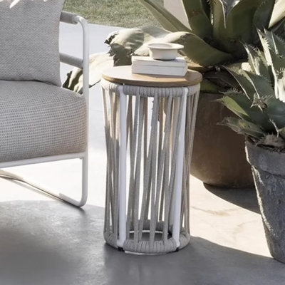 Table d'appoint ronde 16,92 po Breyona