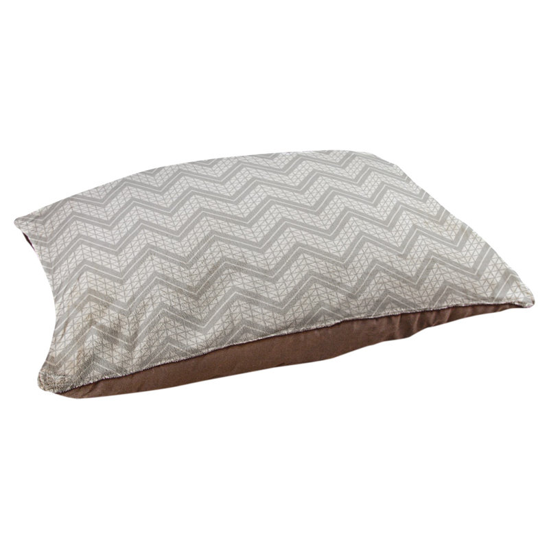 Coussin Chelan, Gris, Grand (l 50 po x P 40 po x H 7 po)