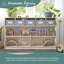 EdQ Essentials Shelves & 5 Bin Storage Unit-71236758