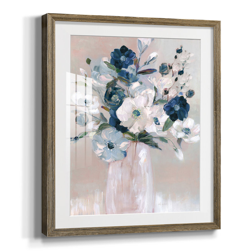 «Couturier II», reproduction encadrée, Papier avec cadre noyer, Blanc